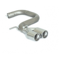 RAGAZZON - Tubes arrière group n en inox avec 2 sorties rondes 80 mm décalées - Volkswagen Golf Mk5 (typ 1K) - 1.4TSI GT (103kW / 125kw) 2007>>