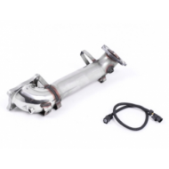 MILLTEK - Honda Civic Type R FK2 Turbocharged 2.0 litre i-VTEC - Conduite à Gauche - Descente de Turbo avec remplacement catalyseur - Montage obligatoire avec ligne Milltek