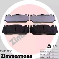 Kit de plaquettes de frein AV ZIMMERMANN - BMW 5 (F10) M5