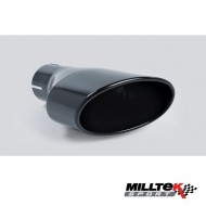 MILLTEK - AUDI S4 3.0 Supercharged V6 B8.5 - Ligne après catalyseur origine - Sorties GT100 Ceramic Black