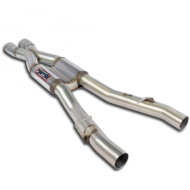 SUPERSPRINT - Silencieux Central "X-Pipe" - BMW F12 / F13 650i V8 2011 -> 2012