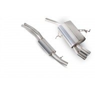 Ligne après catalyseur SCORPION - BMW E90, E91, E92  325/328/330  2006 -> 2007 - Sorties Monaco 90 x 76mm