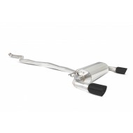 Ligne après catalyseur avec valves SCORPION - BMW M235i 2014 -> 2016 - Sorties Daytona 90mm black ceramic