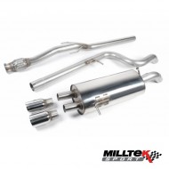 MILLTEK - Porsche Boxster 3.2 - Silencieux Arrière - Sans Catalyseurs - Sorties Spéciales 90