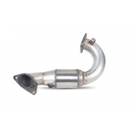Downpipe with high flow sports catalyst SCORPION - Renault Clio MK4 RS 200 EDC 2013 -> 2015   